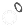 Suport pentru relocarea etrierului de frână original  MOTO-MASTER  OVS ADAPTER RING TM