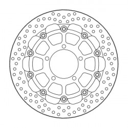 Disc frana MOTO-MASTER BRAKE ROTOR FLOAT ROUND HONDA CBR 1000 RR ABS Disc frana MOTO-MASTER BRAKE ROTOR FLOAT ROUND HONDA CBR 1000 RR ABS