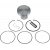 Kit piston WISECO PISTON KIT TRX450 FOREMAN 00-04 thumb
