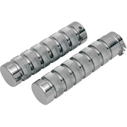 Mânere pentru ghidon ACCUTRONIX knurled notched 1 Mânere pentru ghidon ACCUTRONIX knurled notched 1
