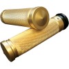 Mânere pentru ghidon ACCUTRONIX knurled fly-by-wire brass ACCUTRONIX GR101-K5