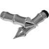 Mânere Accutronix pentru ghidon tribal fly-by-wire crom ACCUTRONIX GR101-LC