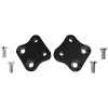 Plăci adaptor ACCUTRONIX kick back forward controls negre ACCUTRONIX FCKB102-B