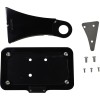 Montaj lateral pentru număr de înmatriculare ACCUTRONIX negru HD SPORTSTER ACCUTRONIX LPF114HV-B