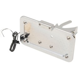 Montare laterală pentru număr de înmatriculare ACCUTRONIX crom HONDA ACCUTRONIX LPF121HV-C Montare laterală pentru număr de înmatriculare ACCUTRONIX crom HONDA ACCUTRONIX LPF121HV-C