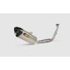 Linie de curse sistem complet de evacuare SS/TI/CF AKRAPOVIC S-Y125R11-HZT
