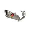 Linie de curse titanium sistem complet de evacuare AKRAPOVIC S-Y9R21-EET