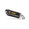 Tobă slip-on line carbon & capac de capăt din carbon AKRAPOVIC S-K9SO10-HZC