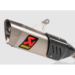 Tobă de eșapament de rezervă titanium AKRAPOVIC M-AP01803T Tobă de eșapament de rezervă titanium AKRAPOVIC M-AP01803T