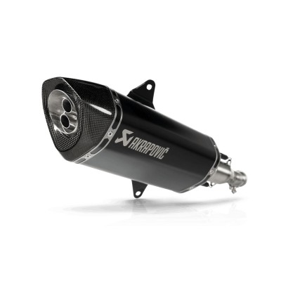Tobă slip-on line black titanium carbon end cap AKRAPOVIC S-IT3SO1-HRTBL