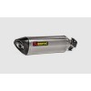 Tobă slip-on line titan cu capac din carbon AKRAPOVIC S-K10SO32-HRT