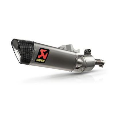 Tobă slip-on line titanium carbon end cap AKRAPOVIC S-B9SO2-HAPLT