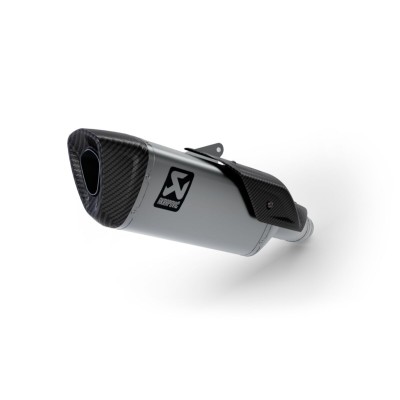 Tobă SLIP-ON LINE (cu supapă) capac din carbon titan AKRAPOVIC S-H10SO30-HILT