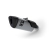Tobă SLIP-ON LINE (fără supapă) din titan cu capac din carbon AKRAPOVIC S-H10SO31-HILT