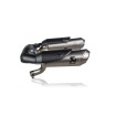 Slip-on line dual muffler titanium AKRAPOVIC S-D10SO8-HCHNT Slip-on line dual muffler titanium AKRAPOVIC S-D10SO8-HCHNT thumb