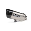 Tobă de eșapament slip-on line titanium carbon/ss end cap AKRAPOVIC S-B4SO3-HILT