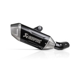 Tobă slip-on line din oțel inoxidabil negru AKRAPOVIC S-B4SO4-HHLSSBL Tobă slip-on line din oțel inoxidabil negru AKRAPOVIC S-B4SO4-HHLSSBL