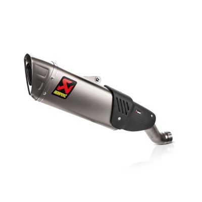 Tobă slip-on line titanium & titanium end cap AKRAPOVIC S-A10SO14-HEZT