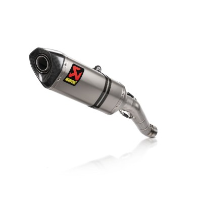 Tobă SLIP-ON LINE din titan și capac din carbon AKRAPOVIC S-A10SO15-RT