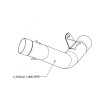 Tub de legătură din oțel inoxidabil AKRAPOVIC L-B10R1 Tub de legătură din oțel inoxidabil AKRAPOVIC L-B10R1 thumb
