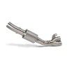 Colector în formă de Y din oțel inoxidabil pentru pistă AKRAPOVIC L-H10R16/TD