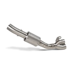 Colector în formă de Y din oțel inoxidabil pentru pistă AKRAPOVIC L-H10R16/TD Colector în formă de Y din oțel inoxidabil pentru pistă AKRAPOVIC L-H10R16/TD