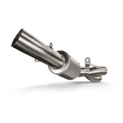 Tub de legătură pentru pistă din titan AKRAPOVIC L-K10E9/TD Tub de legătură pentru pistă din titan AKRAPOVIC L-K10E9/TD