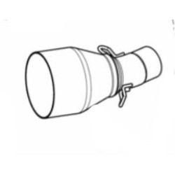 Tub de legătură din oțel inoxidabil AKRAPOVIC L-VE3SO3SS Tub de legătură din oțel inoxidabil AKRAPOVIC L-VE3SO3SS