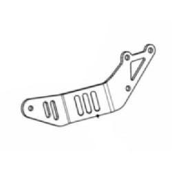 Clema pentru amortizor din aluminiu AKRAPOVIC P-X279 Clema pentru amortizor din aluminiu AKRAPOVIC P-X279