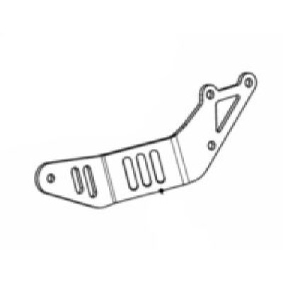 Clema pentru amortizor din aluminiu AKRAPOVIC P-X279 Clema pentru amortizor din aluminiu AKRAPOVIC P-X279