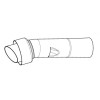 Amortizor de zgomot/ db-killer/ inserție din oțel inoxidabil AKRAPOVIC V-TUV160
