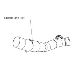 Colector în formă de Y din oțel inoxidabil AKRAPOVIC L-K7SO2 Colector în formă de Y din oțel inoxidabil AKRAPOVIC L-K7SO2