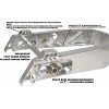 Braț oscilant 84-00 FXR 94-08 FLT M ALLOY ART SA08
