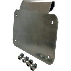 Suport pentru număr de înmatriculare din aluminiu ALLOY ART LD-2 Suport pentru număr de înmatriculare din aluminiu ALLOY ART LD-2