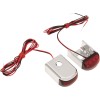 Lumini de poziție cu LED pentru aripă chrome ALLOY ART DSL-3