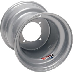 Roată standard din oțel cu acoperire prin pulverizare 9x9 4/110 3+6 spate argintiu AMS 9913-697 Roată standard din oțel cu acoperire prin pulverizare 9x9 4/110 3+6 spate argintiu AMS 9913-697