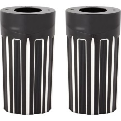 Manșoane pentru furcă 10-GAUGE negre ARLEN NESS 20-017