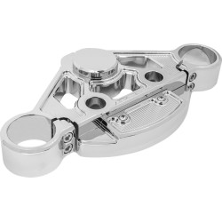 Set clemă superioară triplă METHOD crom ARLEN NESS 130-001 Set clemă superioară triplă METHOD crom ARLEN NESS 130-001