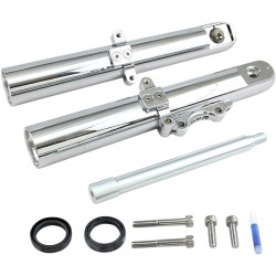 Picioare de furcă HOT LEGS smooth single disc chrome ARLEN NESS 06-522 Picioare de furcă HOT LEGS smooth single disc chrome ARLEN NESS 06-522