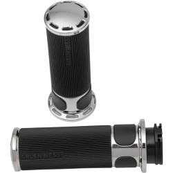 Mânere slot track fusion throttle by cable chrome ARLEN NESS 07-300 Mânere slot track fusion throttle by cable chrome ARLEN NESS 07-300