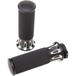Mânere deep cut fusion throttle by cable black ARLEN NESS 07-317 Mânere deep cut fusion throttle by cable black ARLEN NESS 07-317