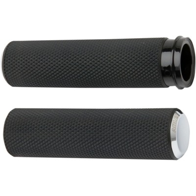 Mânere knurled fusion throttle by wire chrome ARLEN NESS 07-326 Mânere knurled fusion throttle by wire chrome ARLEN NESS 07-326
