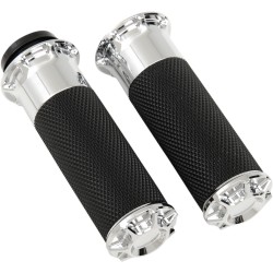 Mânere beveled fusion throttle by wire chrome ARLEN NESS 07-328 Mânere beveled fusion throttle by wire chrome ARLEN NESS 07-328