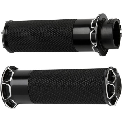 Mânere beveled fusion throttle by wire black ARLEN NESS 07-329 Mânere beveled fusion throttle by wire black ARLEN NESS 07-329