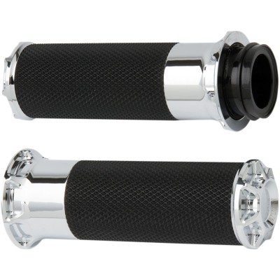 Mânere beveled fusion throttle by cable chrome ARLEN NESS 07-330 Mânere beveled fusion throttle by cable chrome ARLEN NESS 07-330