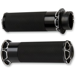 Mânere beveled fusion throttle by cable black ARLEN NESS 07-331