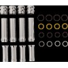 Set capace pentru tije piston 10-GAUGE TWIN CAM crom ARLEN NESS 03-632