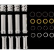 Set capace pentru tije piston 10-GAUGE TWIN CAM crom ARLEN NESS 03-632 Set capace pentru tije piston 10-GAUGE TWIN CAM crom ARLEN NESS 03-632 thumb