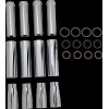Set capace pentru tije piston deep cut twin cam chrome ARLEN NESS 03-630