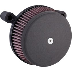 Set filtru de aer big sucker stage 1 cu filtru de aer standard smooth black ARLEN NESS 18-326 Set filtru de aer big sucker stage 1 cu filtru de aer standard smooth black ARLEN NESS 18-326